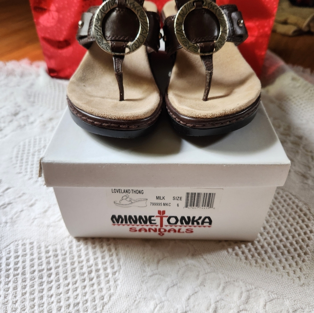 Minnetonka sandals
